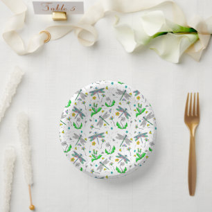 Bols En Carton Dragonlies et Dandelions
