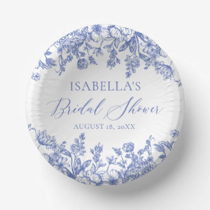 Bols En Carton Elégante Fête des mariées florale Chinoise Dusty B