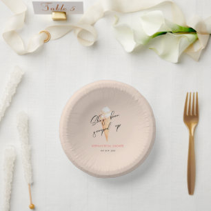 Bols En Carton Fête des mariées de crème glacée aquarelle