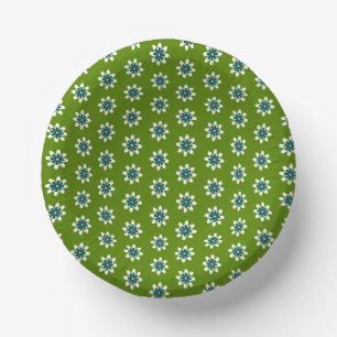 Bols En Carton Fleurs PP 338 : Fleurs de couleur rétro 70 : 2 sur