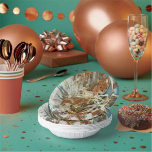 Bols En Carton Floral exotique