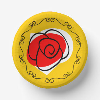 Bols En Carton Frontière Rose espagnole