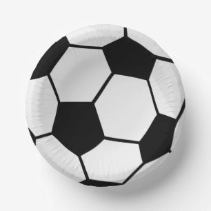 Bols En Carton Graphisme de ballon de football classique pour les
