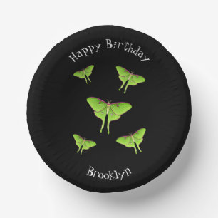 Bols En Carton Illustration de Luna Moth