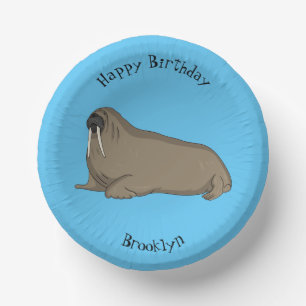 Bols En Carton Illustration de Walrus