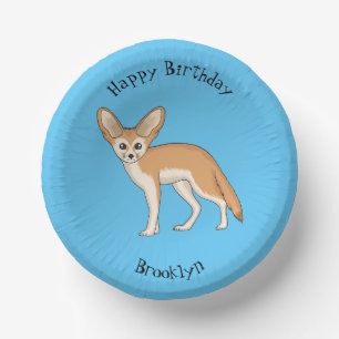 Bols En Carton Illustration Fennec fox