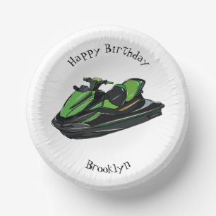 Bols En Carton Illustration Jet ski