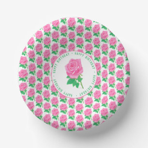 Bols En Carton Jetons de poker Rose rose pour les anniversaires
