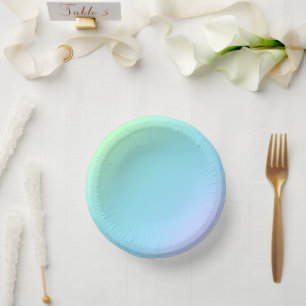 Bols En Carton Magnifique Pastel Arc-en-ciel Plaques Mariages