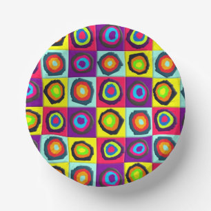 Bols En Carton motif de cercles  