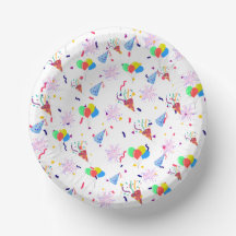 Party Hat Paper Plate