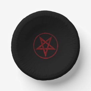 Bols En Carton Pentagram Red Devil