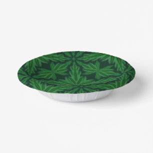 Bols En Carton Pine Mandala Forest Paper Bowls
