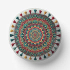 Plaques de mandala Boho étonnantes - Vibrantes et 