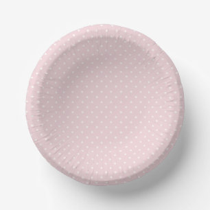 Bols En Carton Points de polka de printemps Classique Douce ros