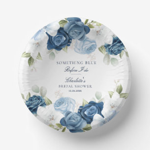 Bols En Carton Quelque Chose de Bleu Avant que je Fasse la Fête d