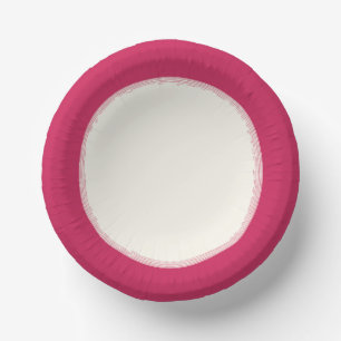 Bols En Carton Rose Chaud