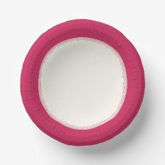Bols En Carton Rose Chaud