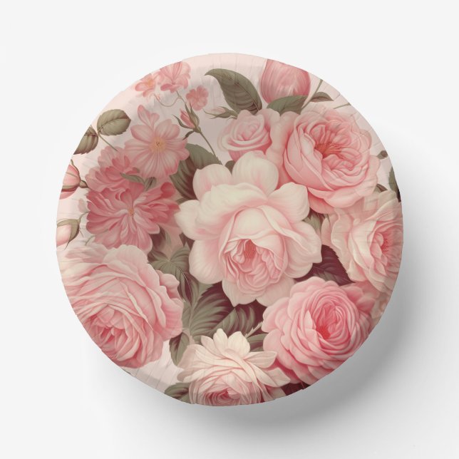 Bols En Carton Roses roses roses roses Chic (Recto)