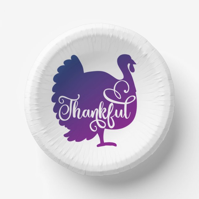 Bols En Carton Thankful (Recto)