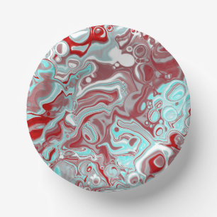 Bols En Carton Turquoise, Bourgogne, persiennes en marbre rouge e