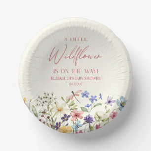 Bols En Carton Un Baby shower Floral Fleur Fleur Fleur Un Peu Fle