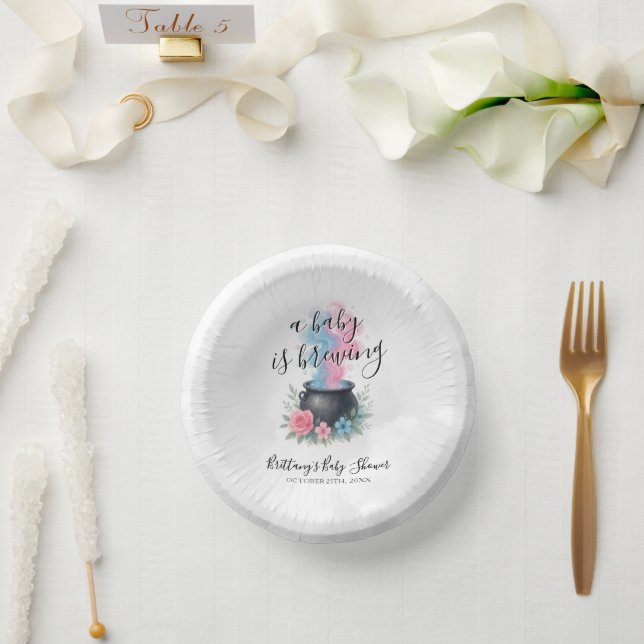 Bols En Carton Un Bébé brasse un Cauldron Magique (Mariage)