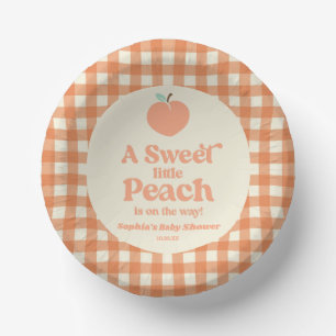 Bols En Carton Un Petit Baby shower Rose Orange Sucré De Fruit Pe