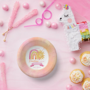 Bols En Carton Un petit rayon de soleil Baby shower fille