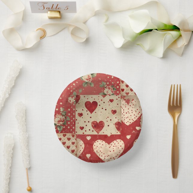 Bols En Carton Vintage shabby chic (Mariage)