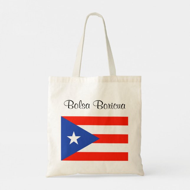 Bolsa Boricua Porto-Rico Drapeau Sac 4Ana (Dos)