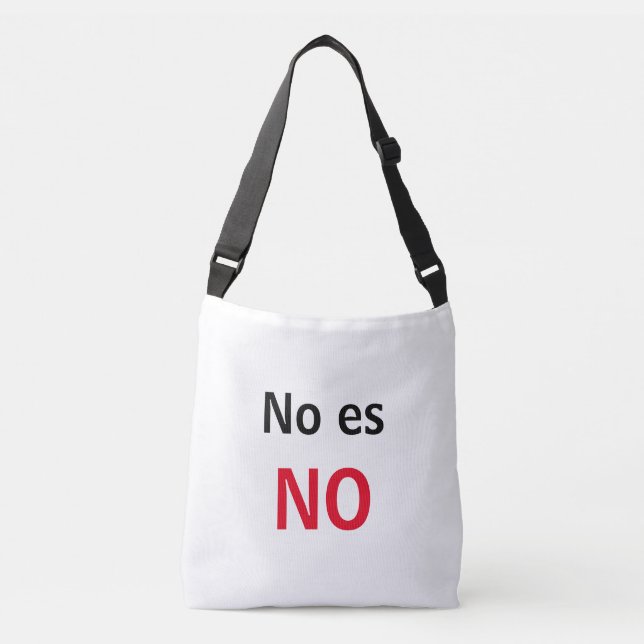 Bolsa No es NO Crossbody Bag (Front)