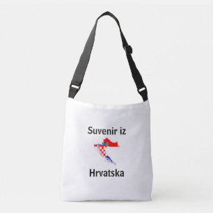 Bolsa recuerdo de Croacia Crossbody Bag