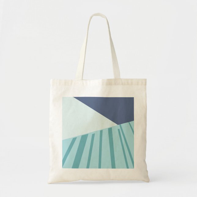 Bolso de tela blå tote bag (Front)