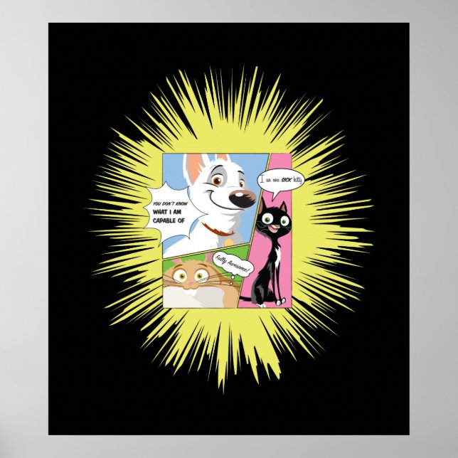 Bolt Disney Poster (Front)