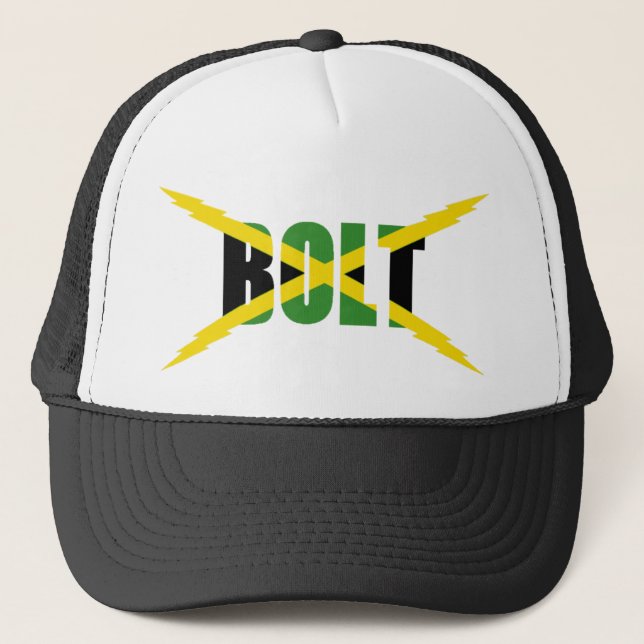 BOLT JAMAICAN FLAG HAT (Front)