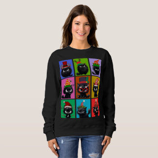 Bolt Le Chat Noël sweatshirt des femmes