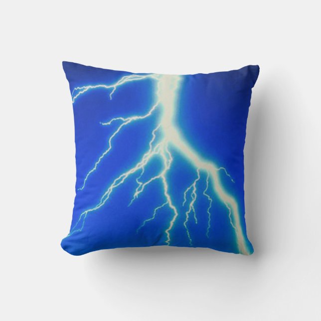 Bolt of Lightning - Throw Pillow (Front)