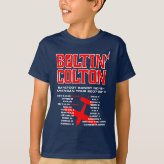Boltin' Colton World Tour (Red) T-Shirt