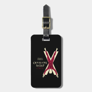 Bolton Sigil - Our Blades Are Sharp Luggage Tag