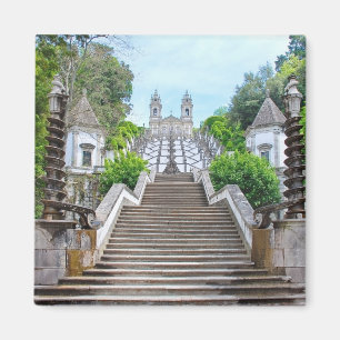 Bom Jesus do Monte Sanctuary in Braga, Portugal Magnet