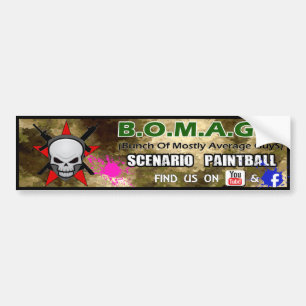 BOMAGS bumper sticker