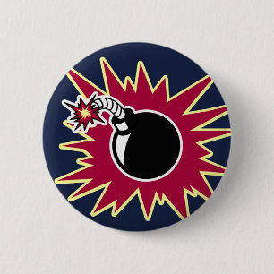 Bomb 2 Inch Round Button