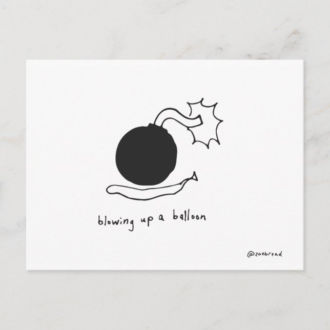 bomb postcard (Front)