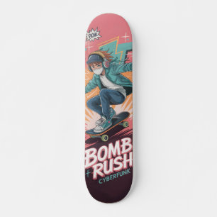 Bomb Rush Cyberfunk Skateboard