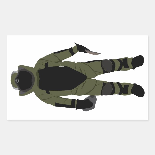 Bomb Suit Sticker (Front)