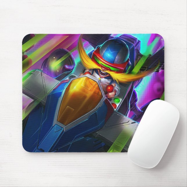Bombardier Gaming Mousepad | pilot mousepad (With Mouse)