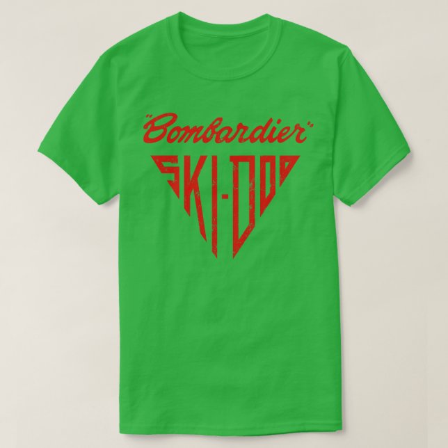 Bombardier Ski Doo T-Shirt (Design Front)
