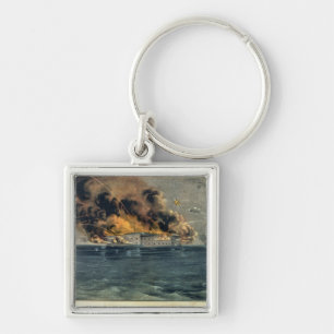 Bombardment of Fort Sumter Keychain