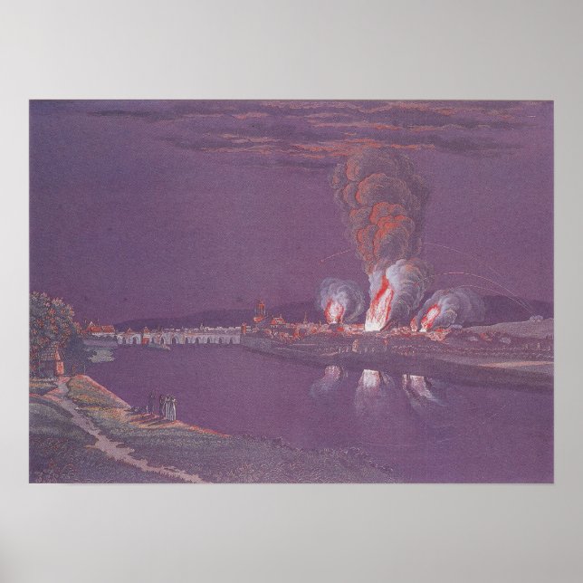 Bombardment of Frankfurt Poster (Front)